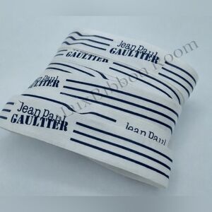 Jean Paul Gaultier Nautical Grosgrain Ribbon Authentic Designer Four (4) Yards